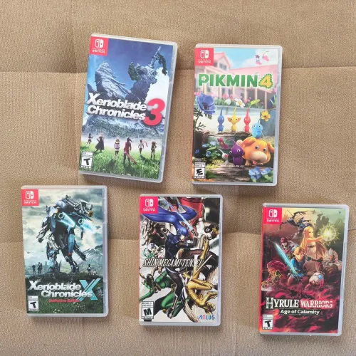 Nintendo Switch - Xenoblade, Zelda, Pikmin