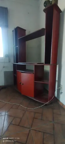 Rack cristaleira com base tv giratória