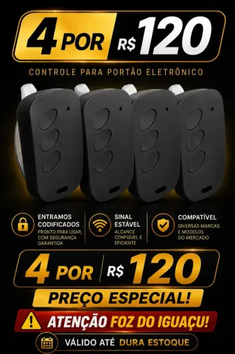 Controle de portão 