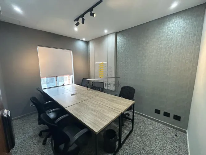 Sala mobiliada locação tudo incluso Coworking Rua Andrea Paulinetti - 35m²