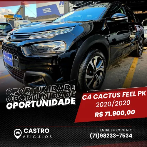 Citroen C4 Cactus Feel Pack 1.6 16V Flex AUT 2020