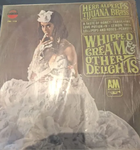 Disco de vinil LP Herp Alpert - Whipped Cream & Other Delights - jazz instrumental anos 60