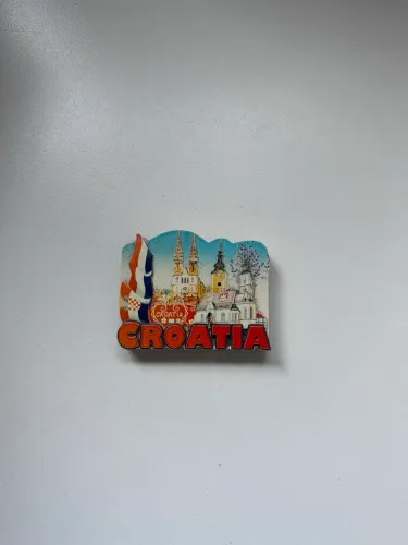 imã de geladeira - croácia