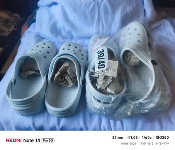 Chinelo Babucha pai e filho. 40 e 34