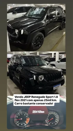 Jeep Renegade Sport 1.8 4X2 Flex 16V Aut. 2021