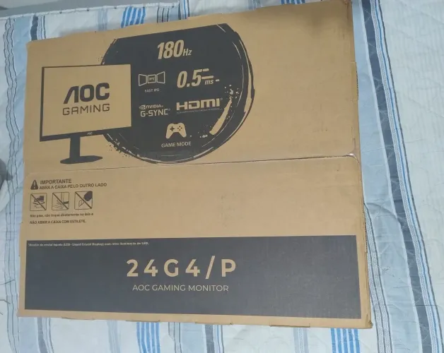 Monitor Gamer AOC 24 Full HD IPS 180hz 0,5ms