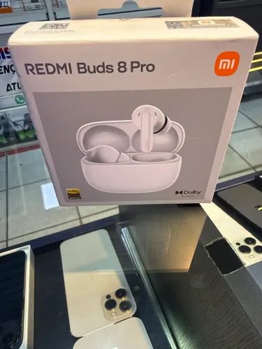 Fone de ouvido Bluetooth Buds 8 PRO ANC novo lacrado com garantia
