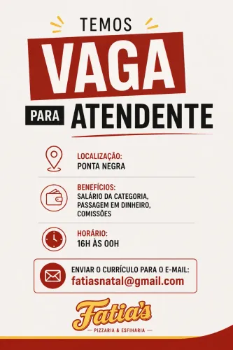 Vaga para Atendimento