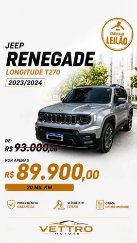 Jeep Renegade Long. T270 1.3 TB 4X2 Flex Aut. 2024