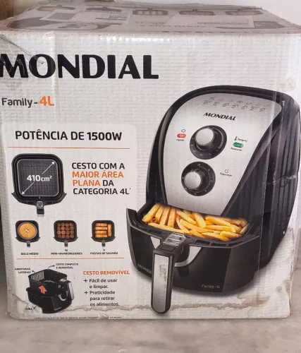 Fritadeira sem óleo Airfryer Mondial 4L