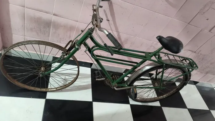 bicicleta Caloi barra forte antiga aro 26