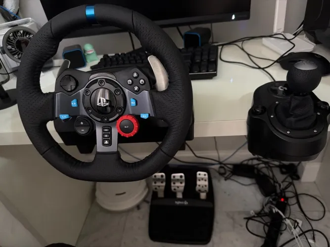 Logitech g29 + cambio de marcha logitech