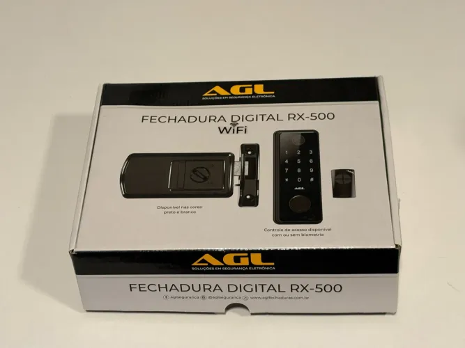 Fechadura Digital AGL RX-500 wifi