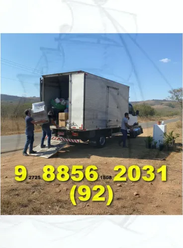 Frete Bau em Tarumã, Alvorada, Cidade Nova, Adrianópolis, Ponta Negra, São Raimundo e Cent