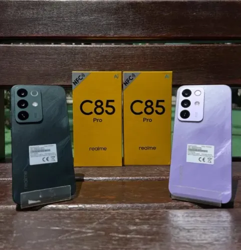 Realme C85 Pro 4G 256/8 Verde Lilás R$1.689,00 1 ano de garantia