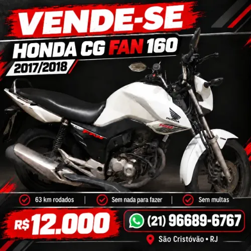 Vendo moto Honda 160