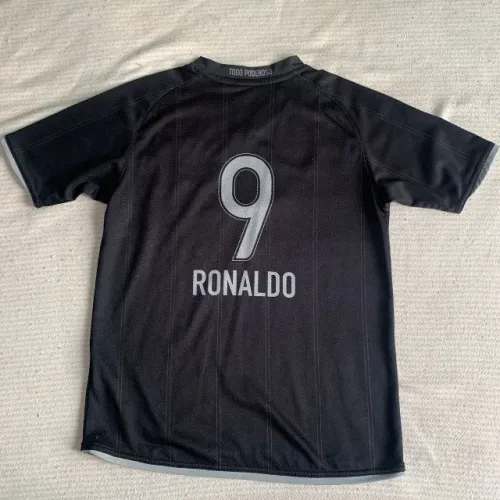 camisa infantil nike corinthians away ronaldo #9 2008 tamanho g original