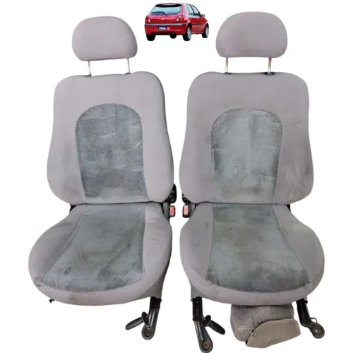 Par banco dianteiro Ford Fiesta Street 2000 2001 4 portas