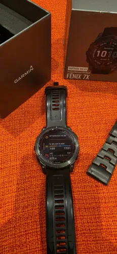 Smartwatch Garmin Fenix 7x 561 mm saphire solar titanium touch Polar Suunto