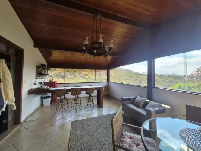 Casa em condomínio à venda, 4 quartos, 3 suítes, 4 vagas, Balneário Água Limpa - Nova Lima