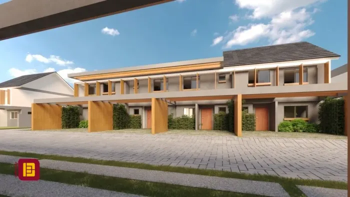 Casa 3 dormitórios sendo uma suíte condomínio fechado Morro da Pedras.