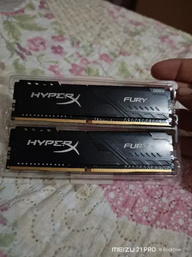 Memória ram HyperX 2x4gb