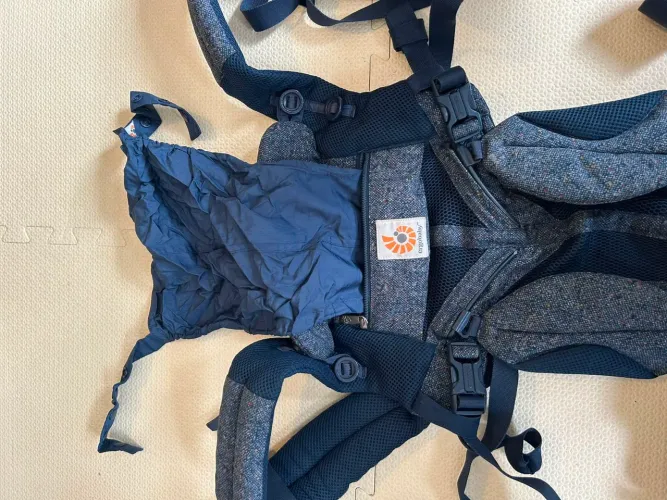 Canguru bebê 4 posições ergonômica Classic Coton - preto