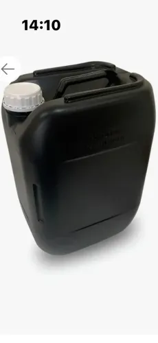 Tambor 20l Preto Com Tampa Grossa
