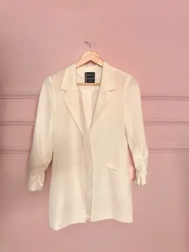 blazer branco renner bluesteel novo