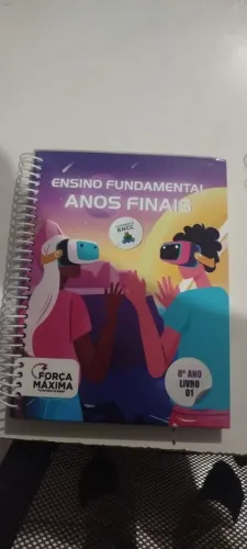 Livros escola FORMA MÁXIMA 7° ANO 2025 ATUAL