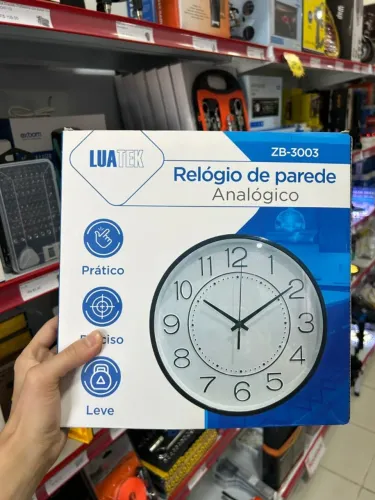 Relógio Analógico de Parede
