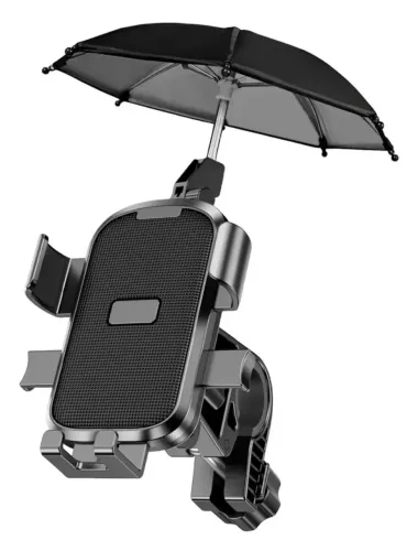 Suporte para moto com guarda chuva
