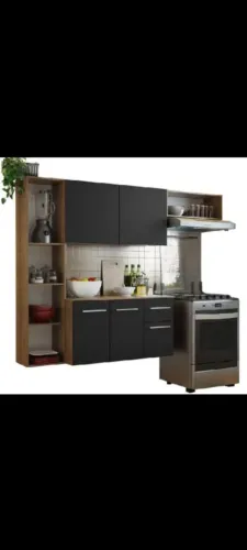 Armário novo de cozinha na caixa