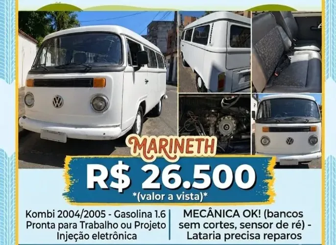 Volkswagen Kombi Standard/ Luxo/ Serie Prata 2005