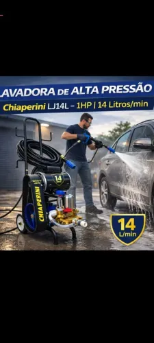 Vende se lavadora de alta pressão profissional completa nova na cx com garantia