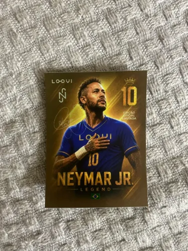 Carta limitada do Neymar jr