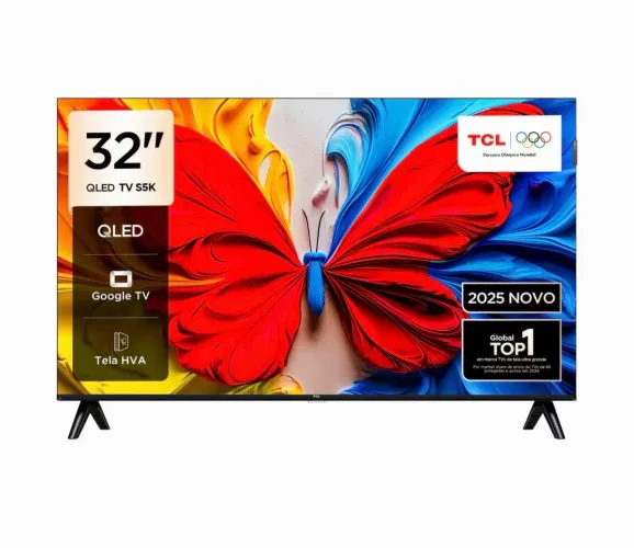 Smart Tv TCL QLED 32 Polegadas Nova Lacrada