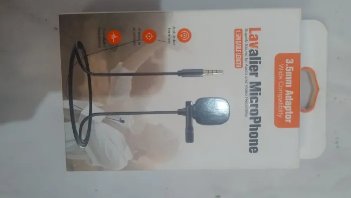Microfone de Lapela Lavalier