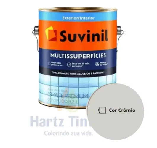 Tinta cor cromio