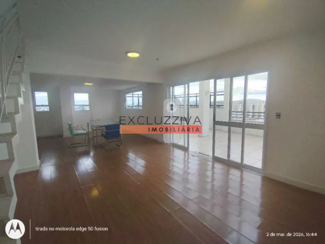 Cobertura Duplex com 4 Suítes para Alugar no Residencial Placere em Taubaté com entrada pr
