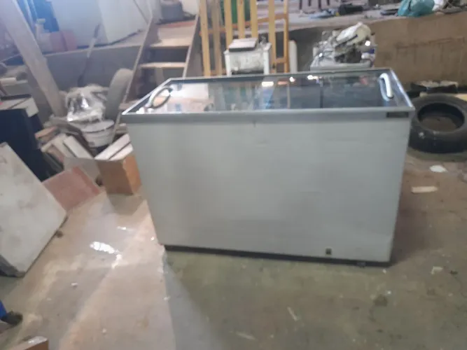 Freezer porta de vidro