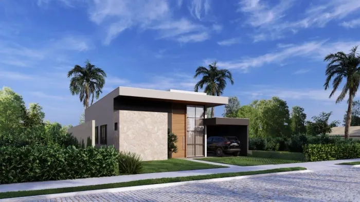 Casa Moderna de Alto Padrão no Condomínio Porto Manguaba - Marechal Deodoro/AL