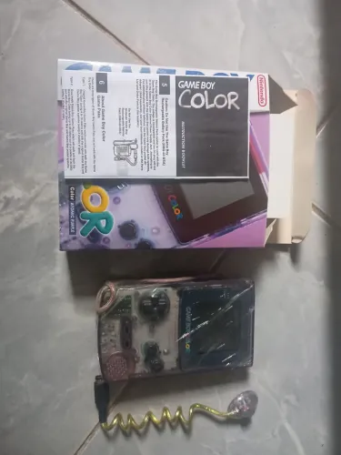 Game boy color atômic purple