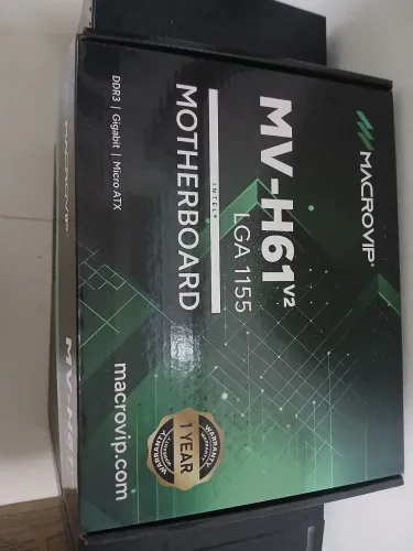 PLACA-MÃE MACROVIP MV-H61V2 ? LGA 1155 / DDR3