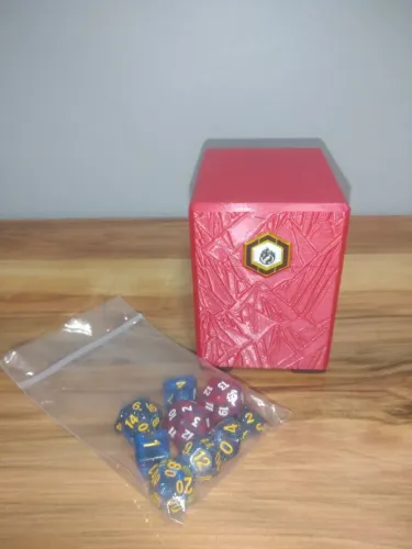 Deck MTG Sharkan Monored (Case+Dados)