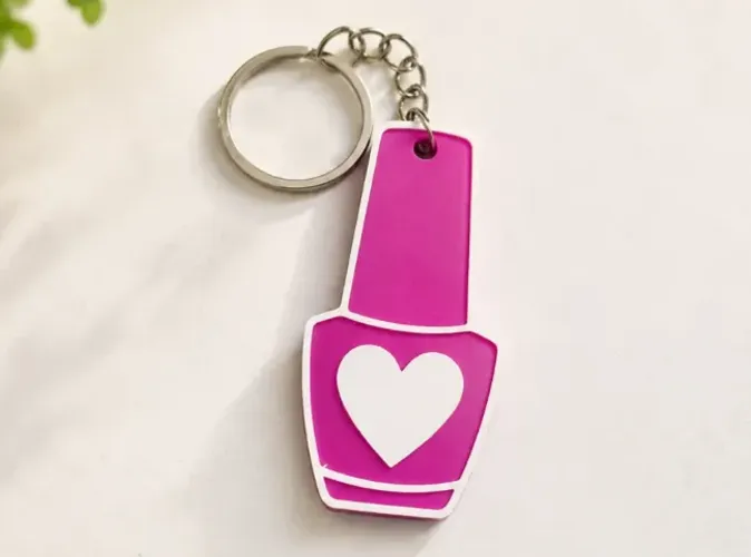 Chaveiro Abridor de Lata - Esmalte Coração