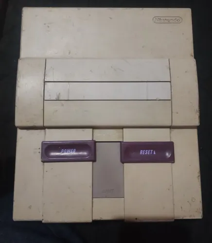 Super Nintendo c 2 cartuchos
