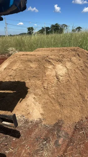 Areia média e fina 