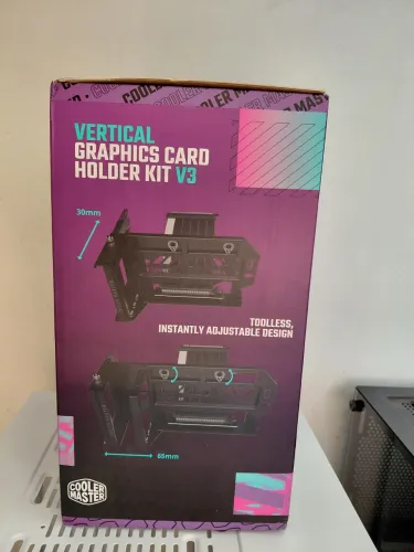 Suporte de Placa de Vídeo Vertical Cooler Master V3 (Novo/Lacrado)
