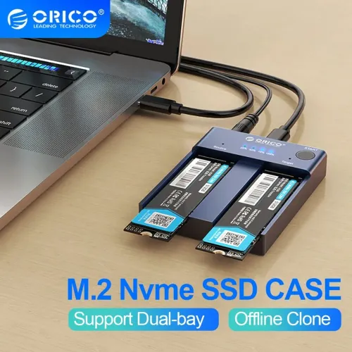 Dock Station Nvme Ssd Clone Offline Usb C 3.1 Case Externo Nvme Pc